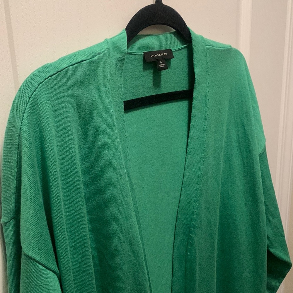 Kelly Green Cardigan